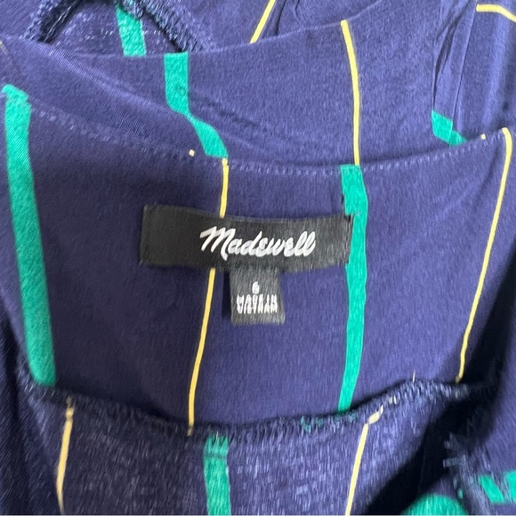 Madewell Layton Midi Slip Dress Fresh Blueberry size 6 - Picture 13 of 14